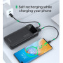 Універсальна мобільна батарея Choetech B729 20000mAh Black (B729-BK)