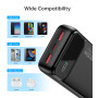 Універсальна мобільна батарея Choetech B729 20000mAh Black (B729-BK)