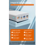 Універсальна мобільна батарея Romoss Sense8+ 30000mAh White (PHP30-401-02)