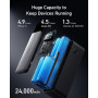 Універсальна мобільна батарея Anker PowerCore 737 GaNPrime 24000 mAh 140W Black (A1289011)