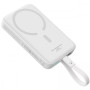 Універсальна мобільна батарея Baseus Magnetic Mini 10000mAh, 30W White (P1002210B223-00)