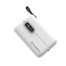 Универсальная мобильная батарея ColorWay Full Power 10000mAh White (CW-PB100LPK2WT-PDD)