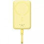 Універсальна мобільна батарея Baseus Magnetic Mini 10000mAh, 30W Yellow (P1002210BY23-00)