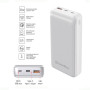 Универсальная мобильная батарея ColorWay Slim 20000mAh White (CW-PB200LPG3WT-PD)
