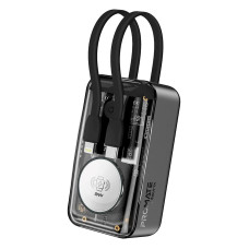 Універсальна мобільна батарея Promate Mavrix 10000mAh 35W Black