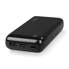 Универсальная мобильная батарея Ttec 20000mAh PowerSlim Black (2BB184S)