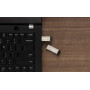 флеш-драйв KINGSTON DT Kyson 128GB USB 3.2 Silver/Black