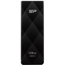 USB флеш накопичувач Silicon Power 128GB Blaze B20 Black USB 3.0 (SP128GBUF3B20V1K)