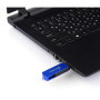 USB флеш накопитель eXceleram 64GB P2 Series Blue/Black USB 2.0 (EXP2U2BLB64)