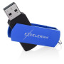 USB флеш накопитель eXceleram 64GB P2 Series Blue/Black USB 2.0 (EXP2U2BLB64)