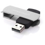 USB флеш накопитель eXceleram 64GB P2 Series Silver/Black USB 2.0 (EXP2U2SIB64)