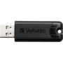 USB флеш накопитель Verbatim 64GB PinStripe Black USB 3.0 (49318)