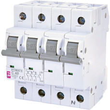 Автоматичний вимикач ETI ETIMAT 6 3p+N C 40 А (6 kA) (2146520)