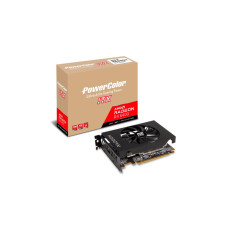 Видеокарта AMD Radeon RX 6400 ITX 4GB GDDR6 PowerColor (AXRX 6400 4GBD6-DH)
