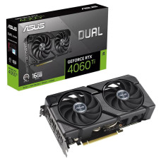 Відеокарта GF RTX 4060 Ti 16GB GDDR6 Dual EVO Asus (DUAL-RTX4060TI-16G-EVO)