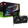 Відеокарта GF RTX 4060 8GB GDDR6 Gaming X MSI (GeForce RTX 4060 GAMING X 8G)