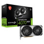 Відеокарта GF RTX 4070 Super 12GB GDDR6X Ventus 2X OC MSI (GeForce RTX 4070 SUPER 12G VENTUS 2X OC)