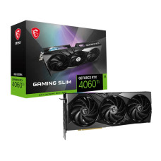 Відеокарта GF RTX 4060 Ti 8GB GDDR6 Gaming X Slim MSI (GeForce RTX 4060 Ti GAMING X SLIM 8G)