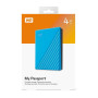 Внешний жесткий диск 2.5" USB 4.0TB WD My Passport Blue (WDBPKJ0040BBL-WESN)