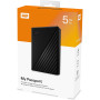 Зовнішній жорсткий диск 2.5" USB 5.0TB WD My Passport Black (WDBPKJ0050BBK-WESN)_Bulk