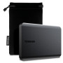 Зовнішній жорсткий диск 2.5" USB 2.0TB Toshiba Canvio Basics EXCL Black (HDTB520MK3AA)