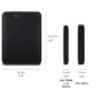 Зовнішній жорсткий диск 2.5" USB 4.0TB WD Elements Portable Black (WDBU6Y0040BBK-WESN)_Bulk