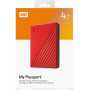 Внешний жесткий диск 2.5" USB 4.0TB WD My Passport Red (WDBPKJ0040BRD-WESN)