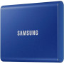 Накопичувач зовнішній SSD 2.5" USB 500GB Samsung T7 Indigo Blue (MU-PC500H/WW)