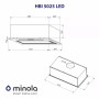 Витяжка Minola HBI 5025 WH LED