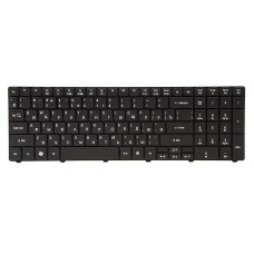 Клавиатура PowerPlant для ноутбука Acer Aspire 5236, eMahines E440 черный, черный фрейм (KB311651)