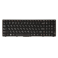 Клавиатура PowerPlant для ноутбука IBM/Lenovo B570, B590, V570 черный, черный фрейм (KB311538)
