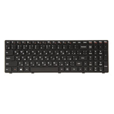 Клавиатура PowerPlant для ноутбука IBM/Lenovo IdeaPad G500, G505 черный, черный фрейм (KB311552)