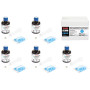 Заправочный набор WWM Epson WorkForce Pro WF-M5690/WF-M5190 (5 заправок) Black (IR1.T8651-5/BP)