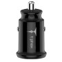 авто зарядка T-PHOX Charger Set 2.4A Dual+MicroUSB cable 1.2m (Чорний)
