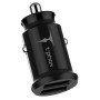авто зарядка T-PHOX Charger Set 2.4A Dual+MicroUSB cable 1.2m (Чорний)