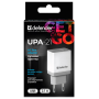 мережева зарядка DEFENDER (83571)UPA-21 біла, 1xUSB, 5V / 2.1А