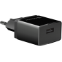 мережева зарядка DEFENDER (83572)EPA-10 чорна, 1xUSB, 5V / 2.1А, пакет
