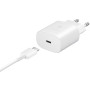 мережева зарядка SAMSUNG EP-TA800XWEGRU 25W PD3.0 Type-C (Білий)