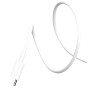 мережева зарядка T-PHOX PD 18W Charger+Type-C-C 60W cable 1m (Біла)