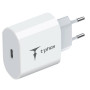 мережева зарядка T-PHOX iSpeed PD 20W Charger (Біла)