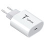 мережева зарядка T-PHOX iSpeed PD 20W Charger (Біла)