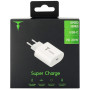 мережева зарядка T-PHOX iSpeed PD 20W Charger (Біла)