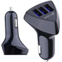 Автомобильное зарядное устройство XoKo CC-300 (3USB, 4.2А) Black (CC-300-BK)