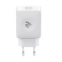 Сетевое зарядное устройство 2E (2USB 2.1A) White (2E-WC4USB-W)