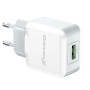 Сетевое зарядное устройство Grand-X (1xUSB 2.1A) White (CH03LTW) + кабель Lightning