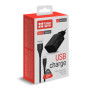 Сетевое зарядное устройство ColorWay (1USBx2A) Black (CW-CHS012CC-BK) + кабель USB Type-C