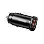 Автомобильное зарядное устройство Baseus Square Metal (2USB, 5A) 30W Black (CCALL-DS01)