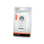 Мережевий зарядний пристрій з розеткою REAL-EL CS-30 (2USB, 3.1A) White