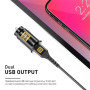 Автомобильное зарядное устройство Luxe Cube 2USB 12W Black (8886899698465)