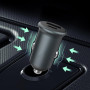 Автомобильное зарядное устройство ColorWay (2USBx3A, 38W) Power Delivery Port+QC3.0 Gray (CW-CHA029PD-GR)